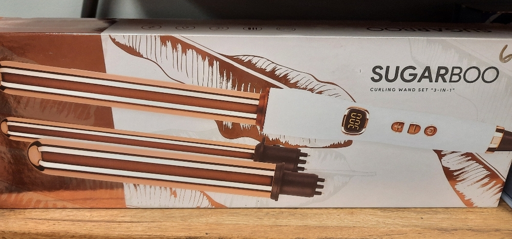 3-n-1 Titanium curling wand